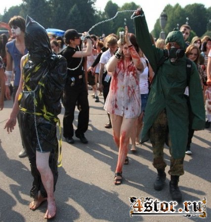 Парад зомби в Санкт-Петербурге в 2010 году