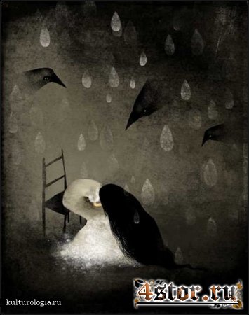 Dark art by Anne-Julie Aubry
