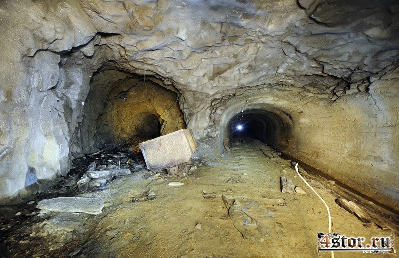 Тоннель рудника Приморский