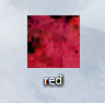 red- ?