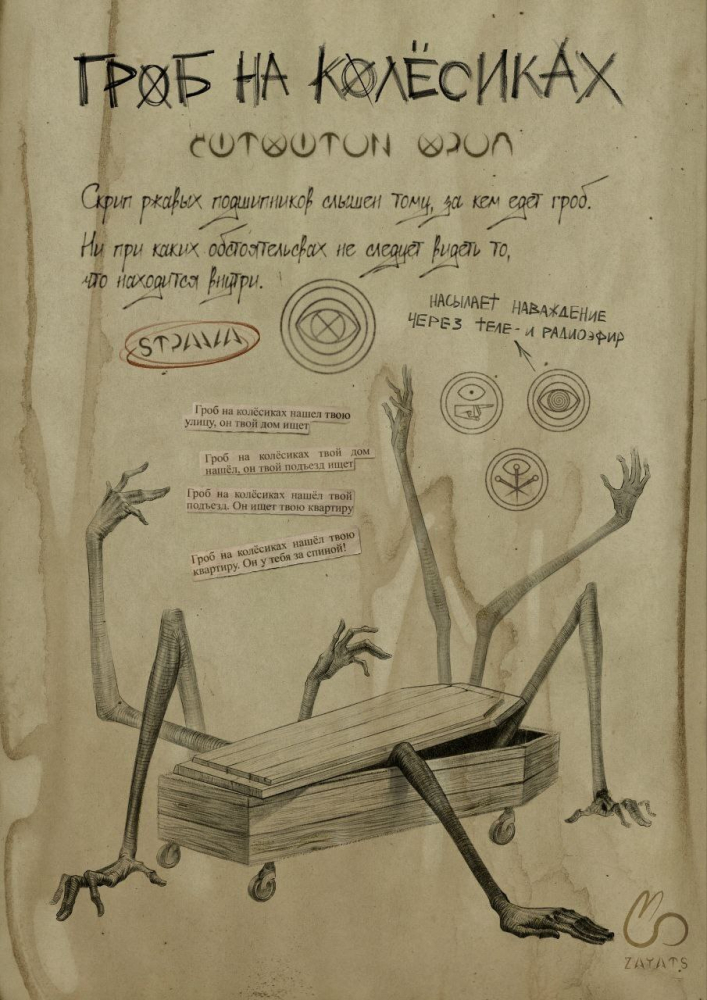 Гроб на колёсиках Гроб на колёсиках